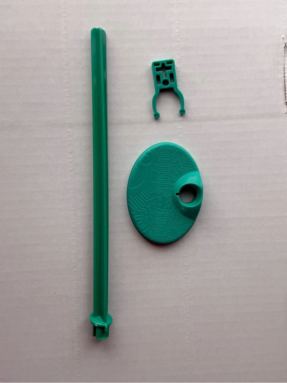 Monster High G1 Teal Green/Blue Female Stand Only Replacement Part
